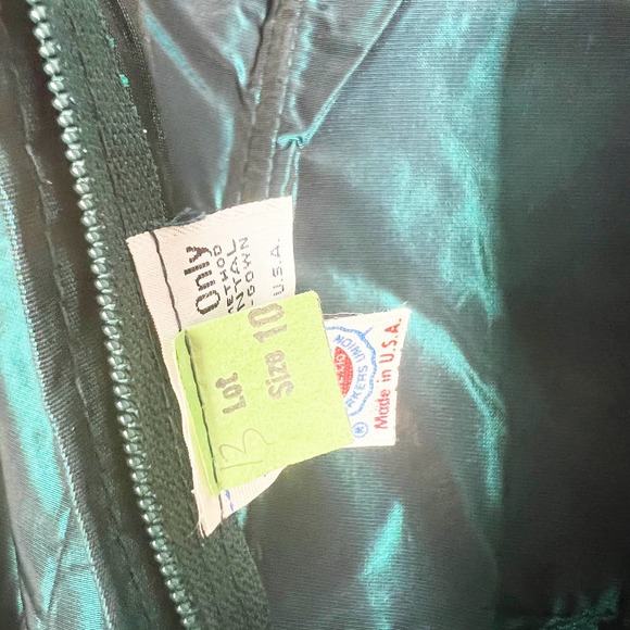 Vintage 70s 80s Peacock Green Teal Strapless Ball Gown with Jacket Size XXS/XS - Picture 4 of 14